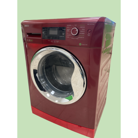 Lave-Linge Hublot BEKO WMB71442Rouge